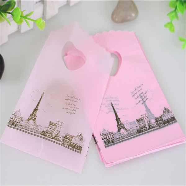 pink eiffel tower packaging plastic shopping with handle small gift wrap bags wholesale 500pcs/lot
pink eiffel tower packaging plastic shopping with handle small gift wrap bags wholesale 500pcs/lot
