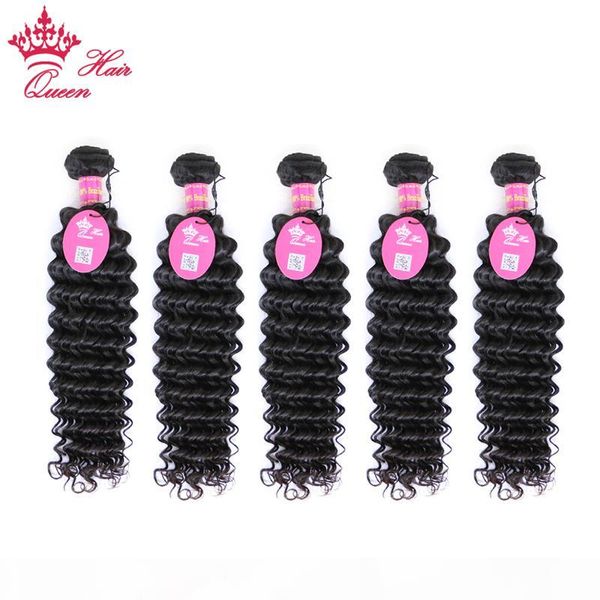 queen hair brazilian deep curly wave 5pcs lot dhl 100% human hair 12"-28" in stock can be dyed and bleach, Black
queen hair brazilian deep curly wave 5pcs lot dhl 100% human hair 12"-28" in stock can be dyed and bleach, Black
