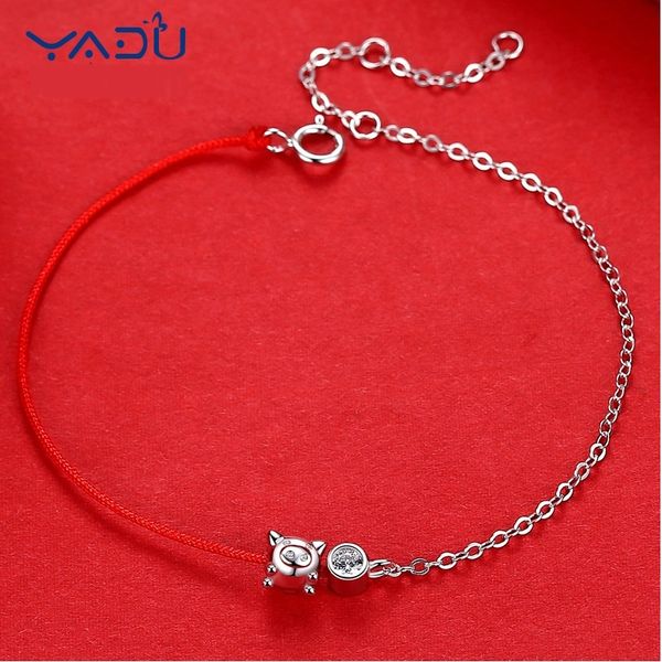 new 925 silver bracelet braceletjewelry braceletfuqi pig hand ornament with red rope braceletfemale simple zodiac pig bracelet jewelry z6pdc, Golden;silver
new 925 silver bracelet braceletjewelry braceletfuqi pig hand ornament with red rope braceletfemale simple zodiac pig bracelet jewelry z6pdc, Golden;silver