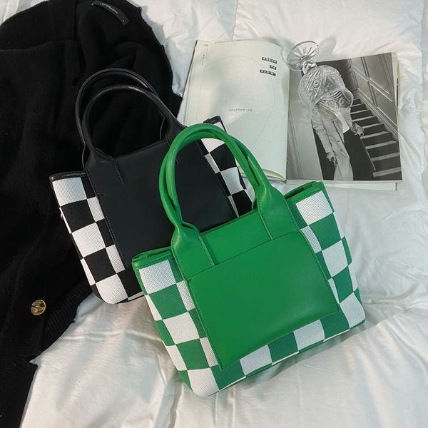korean trend designer bags simple patchwork contrasting color underarm all-match handbag tote women's shoulder crossbody bag canvas pur
korean trend designer bags simple patchwork contrasting color underarm all-match handbag tote women's shoulder crossbody bag canvas pur