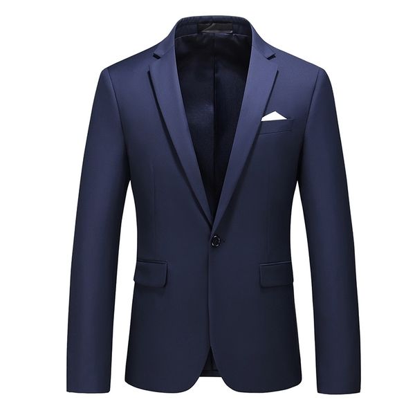 mogu solid color mens one button blazer slim fit wedding dress men's new fashion casual blazer big size 5xl blazer for 15 colors 201106, White;black
mogu solid color mens one button blazer slim fit wedding dress men's new fashion casual blazer big size 5xl blazer for 15 colors 201106, White;black