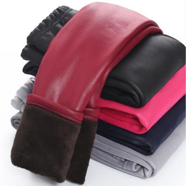 2021 baby girls leggings winter kids thick velvet leggings pencil pants children warm trousers faux pu leather legging slim pant, Black
2021 baby girls leggings winter kids thick velvet leggings pencil pants children warm trousers faux pu leather legging slim pant, Black