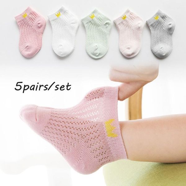 5 pairs/set mesh kids boys girls socks summer thin comfortable breathable cotton fashion baby socks toddler girls1, Pink;yellow
5 pairs/set mesh kids boys girls socks summer thin comfortable breathable cotton fashion baby socks toddler girls1, Pink;yellow