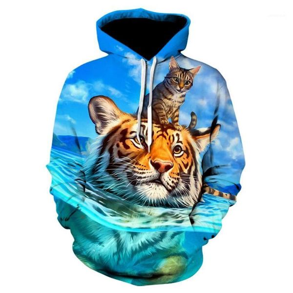 3d printed tiger men hoodies fashion styles males fashion hooded sweatshirt casual men women winter sports pullover1, Black 
3d printed tiger men hoodies fashion styles males fashion hooded sweatshirt casual men women winter sports pullover1, Black