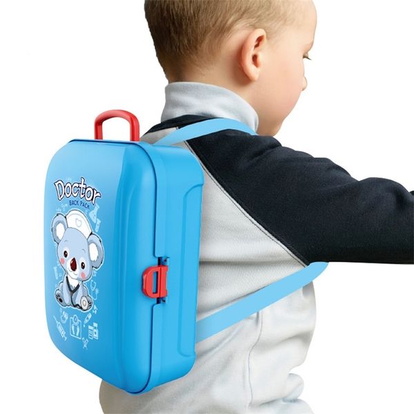 17pcs children pretend doctor toy set nurse injection tool portable suitcase simulation medical kit kids role play toys y200428 
17pcs children pretend doctor toy set nurse injection tool portable suitcase simulation medical kit kids role play toys y200428