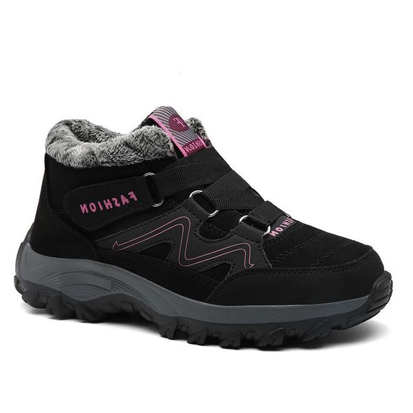 women 2020 new snow boots winter warm push ankle boots women platform female wedge waterproof botas mujer, Black
women 2020 new snow boots winter warm push ankle boots women platform female wedge waterproof botas mujer, Black