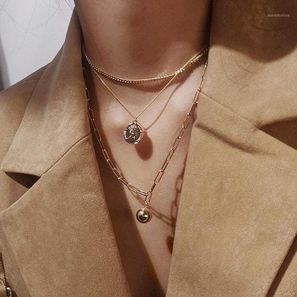 3pcs/set punk multi layered gold color snake chain choker necklace small ball square metal pendant necklaces jewelry1, Golden;silver
3pcs/set punk multi layered gold color snake chain choker necklace small ball square metal pendant necklaces jewelry1, Golden;silver