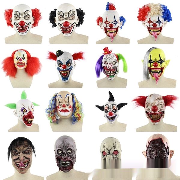 gdgqk mask clown head horror clown party latex mask latex frightening face ghost red hair new latex a08m5
gdgqk mask clown head horror clown party latex mask latex frightening face ghost red hair new latex a08m5