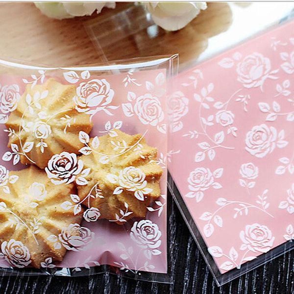 100pcs rose candy &cookie plastic bags self-adhesive for diy biscuits snack baking package decor kids gift supplies
100pcs rose candy &cookie plastic bags self-adhesive for diy biscuits snack baking package decor kids gift supplies