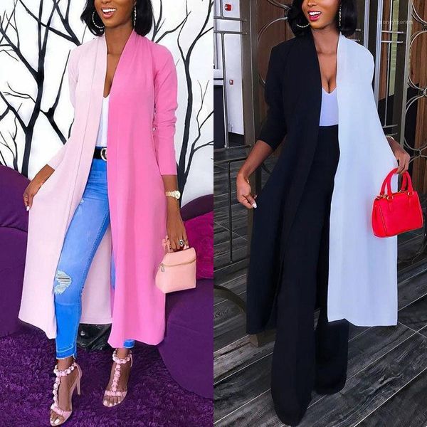 women's jackets fashion womens loose long cardigan jacket color patchwork coats ladies draped coat autumn sleeve loose1, Black;brown
women's jackets fashion womens loose long cardigan jacket color patchwork coats ladies draped coat autumn sleeve loose1, Black;brown