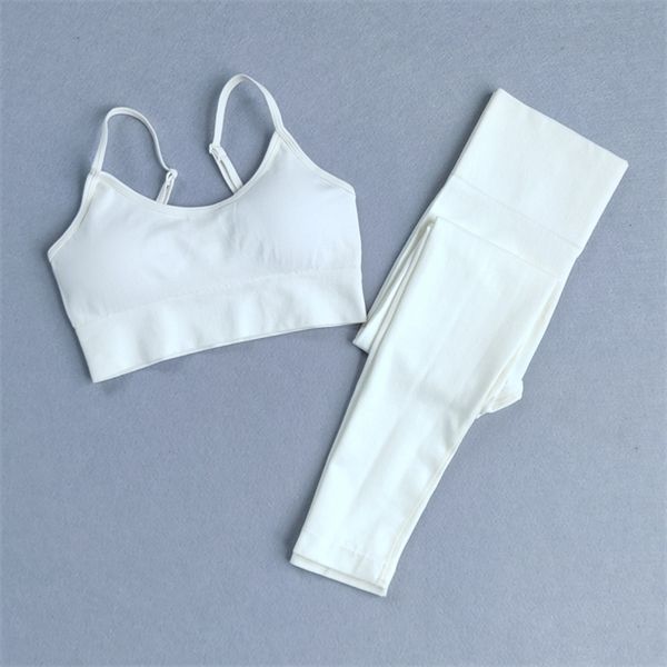 2 pieces women set fitness workout suit sportswear padded sports bra high waist yoga pants gym tights seamless leggings c0122, Black;white
2 pieces women set fitness workout suit sportswear padded sports bra high waist yoga pants gym tights seamless leggings c0122, Black;white
