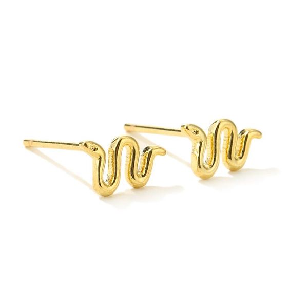 fashion gold color cute snake stud earrings for women girl wholesale tiny earring jewelry femme bijoux dropshipping, Golden;silver
fashion gold color cute snake stud earrings for women girl wholesale tiny earring jewelry femme bijoux dropshipping, Golden;silver