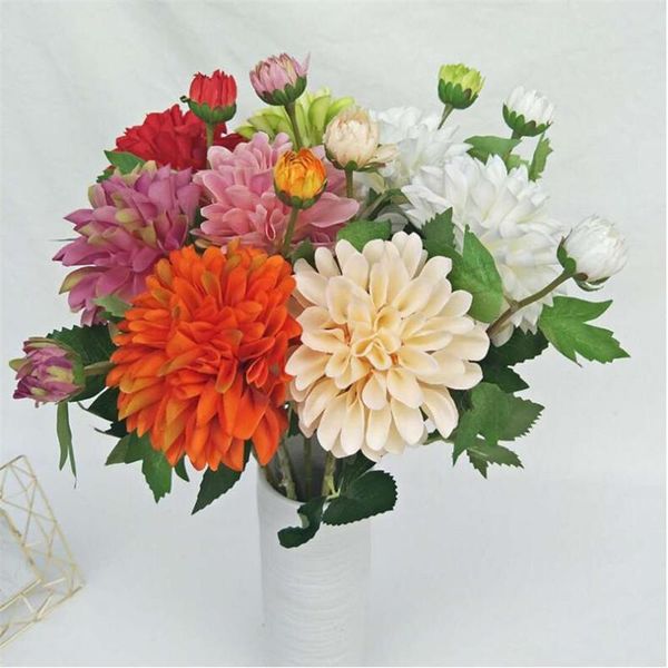 10pcs fake dahlia ball (2 heads/piece) 24.41" length simulation chrysanthemum for wedding home showcase decorative flowers
10pcs fake dahlia ball (2 heads/piece) 24.41" length simulation chrysanthemum for wedding home showcase decorative flowers