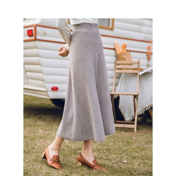 skirts inman 2021 autumn arrival fashion contrast color show fit waist a line women skirt, Black
skirts inman 2021 autumn arrival fashion contrast color show fit waist a line women skirt, Black