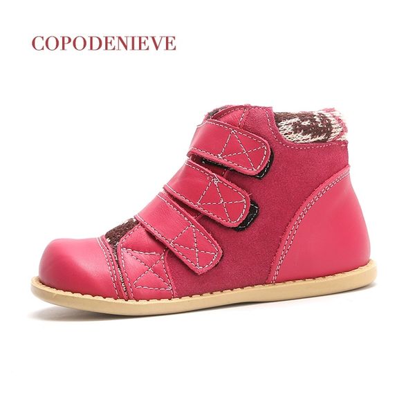 copodenieve winter children genuine leather snow boots thickening girls warm mid-calf cotton shoes, Black
copodenieve winter children genuine leather snow boots thickening girls warm mid-calf cotton shoes, Black