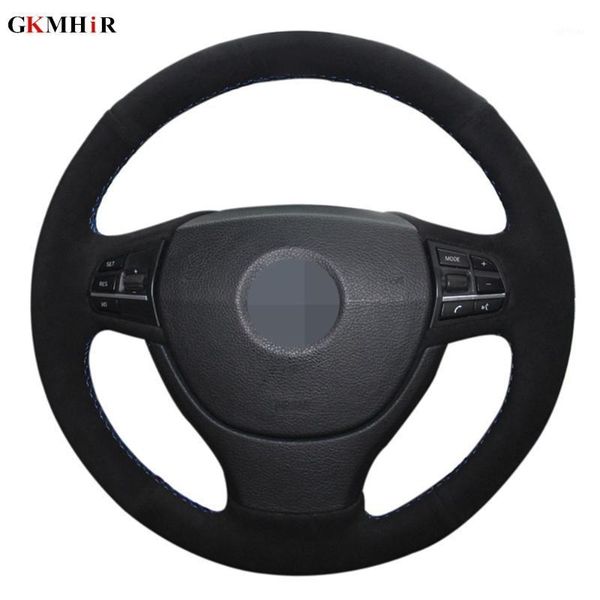 diy hand-stitched black suede car steering wheel cover for f10 f07 (gt) 2009-2020 f11 (touring) 2010-2020 f01 f02 2008-20201
diy hand-stitched black suede car steering wheel cover for f10 f07 (gt) 2009-2020 f11 (touring) 2010-2020 f01 f02 2008-20201