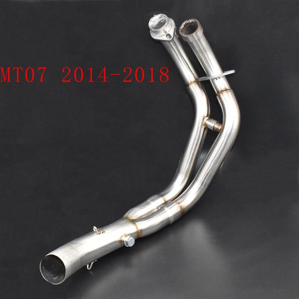 full system motorcycle exhaust middle pipe for mt-07 fz-07 tracer 2014-2020 xsr700 2020-2020 for mt07 fz07 retrofit
full system motorcycle exhaust middle pipe for mt-07 fz-07 tracer 2014-2020 xsr700 2020-2020 for mt07 fz07 retrofit