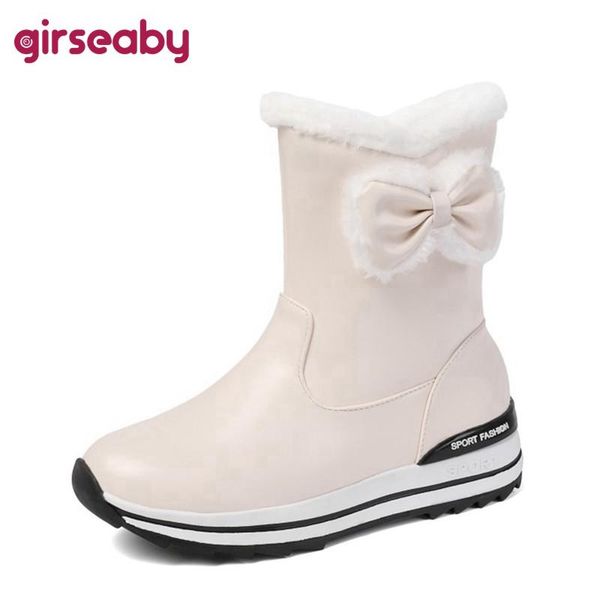 boots girseaby girls winter shoes women snow bowtie faux fur insole lady warm waterproof platform footwear, Black
boots girseaby girls winter shoes women snow bowtie faux fur insole lady warm waterproof platform footwear, Black