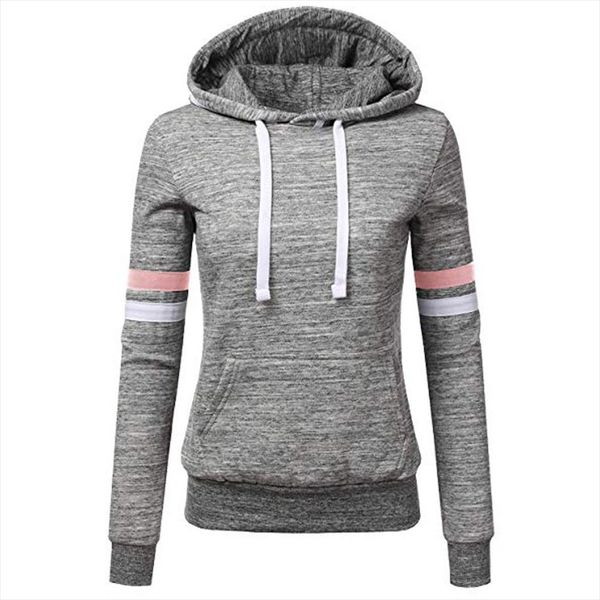 female shirt womens blouse women stripe sweatshirt long sleeve blouse hooded pocket pullover shirt, Black
female shirt womens blouse women stripe sweatshirt long sleeve blouse hooded pocket pullover shirt, Black