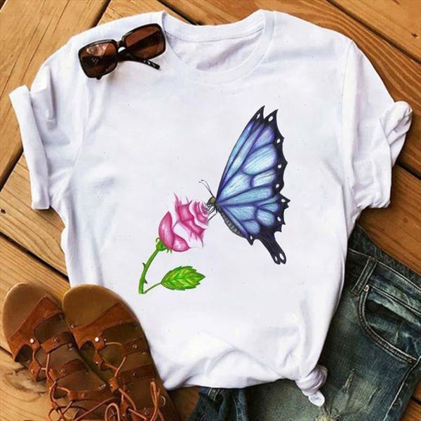 fashion butterfly kiss flower t shirt women korean style tumblr aesthetic short sleeve plus size tees female clothe, White
fashion butterfly kiss flower t shirt women korean style tumblr aesthetic short sleeve plus size tees female clothe, White