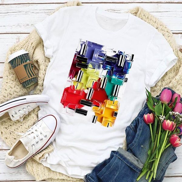 women graphic printed 3d finger nail style cute print summer shirt t-shirt womens clothing lady clothes tee female t shirt, White
women graphic printed 3d finger nail style cute print summer shirt t-shirt womens clothing lady clothes tee female t shirt, White