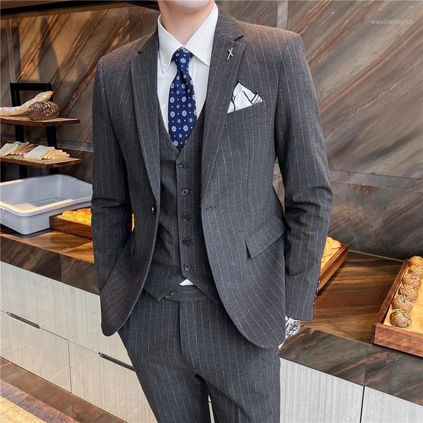 men's suits & blazers coat the spring and autumn period han edition men in 2021 male wedding dress three-piece suit groom1, White;black
men's suits & blazers coat the spring and autumn period han edition men in 2021 male wedding dress three-piece suit groom1, White;black