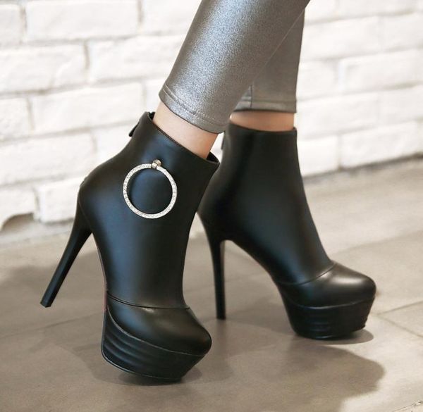 boots original intention women ankle platform round toe thin heels black white red fashion shoes woman us size 4-13
boots original intention women ankle platform round toe thin heels black white red fashion shoes woman us size 4-13