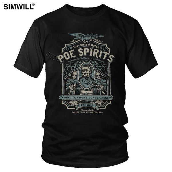 sport retro edgar allan poe spirits t shirt men cotton nevermore estates bottled in baltimore tee maryland millions of unique t-shirt
sport retro edgar allan poe spirits t shirt men cotton nevermore estates bottled in baltimore tee maryland millions of unique t-shirt