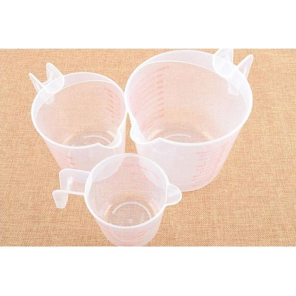 250/500/1000ml plastic measuring cup clear scale show transparent mug +handle pour spout 3 sizes wholesale
250/500/1000ml plastic measuring cup clear scale show transparent mug +handle pour spout 3 sizes wholesale