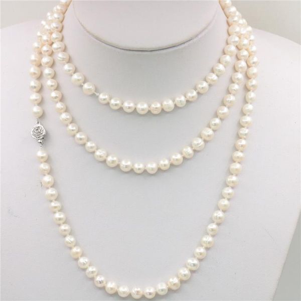 accessories 7-8mm south china sea freshwater pearl beads necklace bracelet gifts women party jewelry making 18inch wholesale, Silver
accessories 7-8mm south china sea freshwater pearl beads necklace bracelet gifts women party jewelry making 18inch wholesale, Silver
