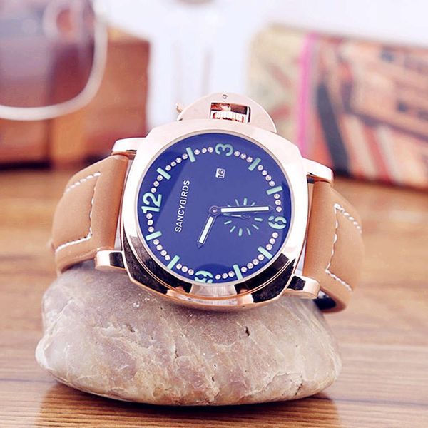 non second men's small luminous counter business calendar mechanical quartz watch large dial wrist 2021, Slivery;brown
non second men's small luminous counter business calendar mechanical quartz watch large dial wrist 2021, Slivery;brown