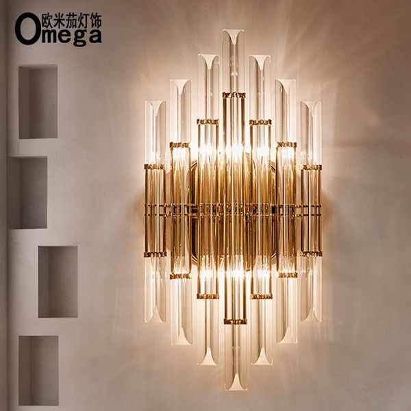 wall lamp modern european crystal el designer model house creative personality bedroom bedside background aisle light
wall lamp modern european crystal el designer model house creative personality bedroom bedside background aisle light