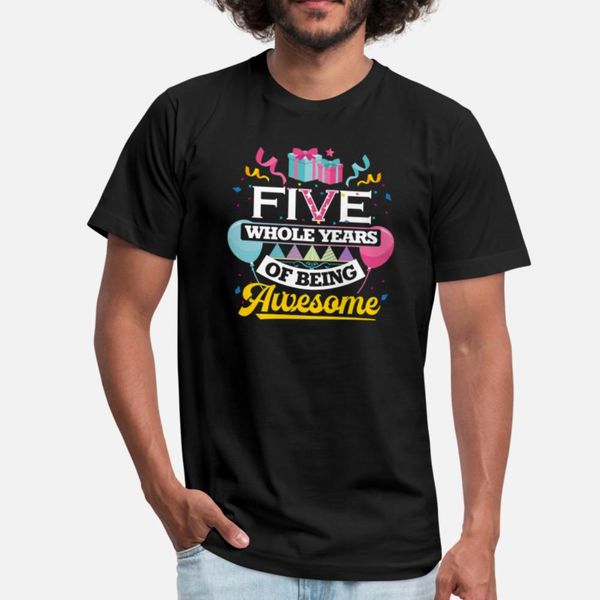 fifth birthday shirt - five whole years of being awesome designers graphic t shirt print white tracksuit hoodie sweatshirt
fifth birthday shirt - five whole years of being awesome designers graphic t shirt print white tracksuit hoodie sweatshirt