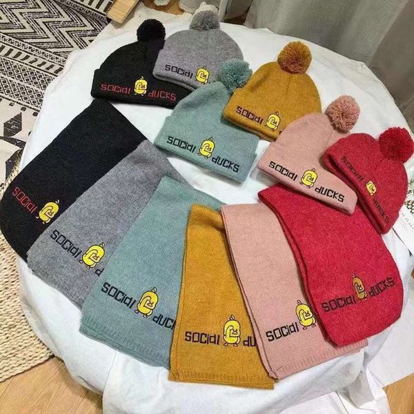 knitted new baby's yellow woolen duck winter warm men's and women's hat children's scarf two piece set ft0y, Red;brown
knitted new baby's yellow woolen duck winter warm men's and women's hat children's scarf two piece set ft0y, Red;brown
