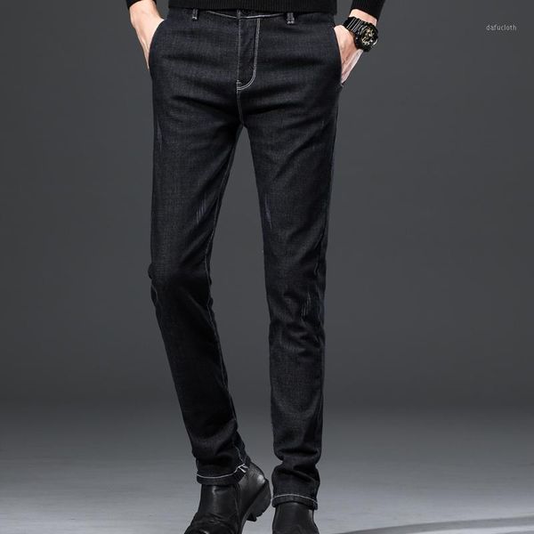 2020 new men's winter stretch plus velvet jeans fashion thick regular-fit warm men's jeans1, Blue
2020 new men's winter stretch plus velvet jeans fashion thick regular-fit warm men's jeans1, Blue