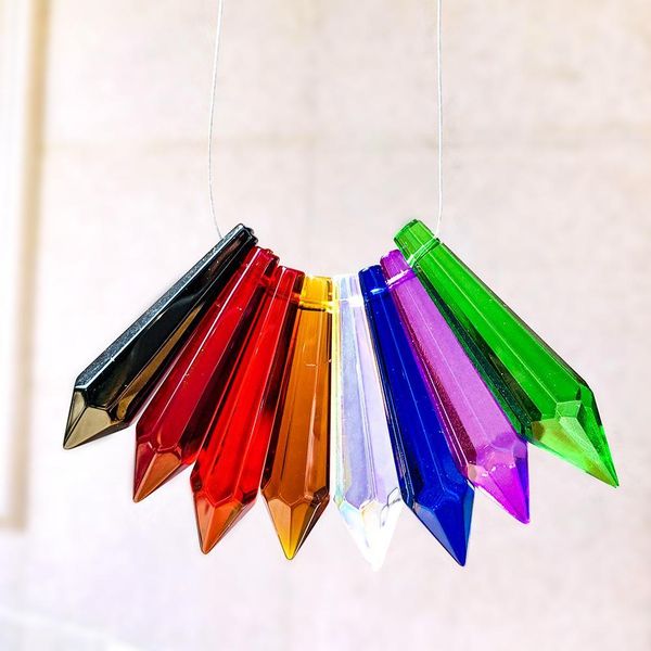 5pcs crystal pointed beads chandelier crystals lamp prisms icicle glass bead suncatcher for windows decor diy hanging pendant h bbyrrd
5pcs crystal pointed beads chandelier crystals lamp prisms icicle glass bead suncatcher for windows decor diy hanging pendant h bbyrrd