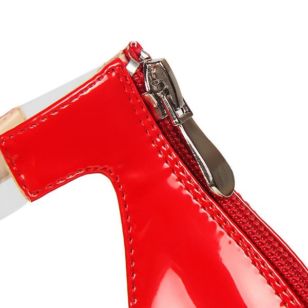 women 10cm high heels fetish transparent sandals size 40 platform gladiator summer shoes lady green quality prom pumpsmultifunction, Black
women 10cm high heels fetish transparent sandals size 40 platform gladiator summer shoes lady green quality prom pumpsmultifunction, Black