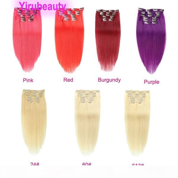 peruvian clip in hair extensions 24# 60# 613# silky straight pink burgundy 14-24inch remy red color clip on hair prodcuts, Black;brown
peruvian clip in hair extensions 24# 60# 613# silky straight pink burgundy 14-24inch remy red color clip on hair prodcuts, Black;brown