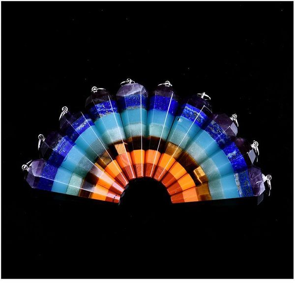 1pc natural crystal quartz mineral jewelry seven chakra stones chakra aura point healing men's and women's necklaces d jlljxh, Black
1pc natural crystal quartz mineral jewelry seven chakra stones chakra aura point healing men's and women's necklaces d jlljxh, Black