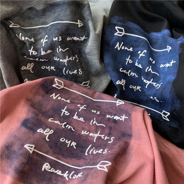 fashion line letter foam printing + gradual tie dye technology early autumn casual trend pullover long sleeve t-shirt for men
fashion line letter foam printing + gradual tie dye technology early autumn casual trend pullover long sleeve t-shirt for men