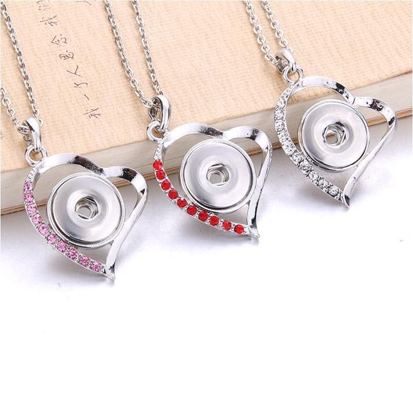 new snaps jewelry rhinestone metal snap button necklaces 18mm 20mm snap pendant necklace for women girls diy button jewe bbyqir, Silver
new snaps jewelry rhinestone metal snap button necklaces 18mm 20mm snap pendant necklace for women girls diy button jewe bbyqir, Silver