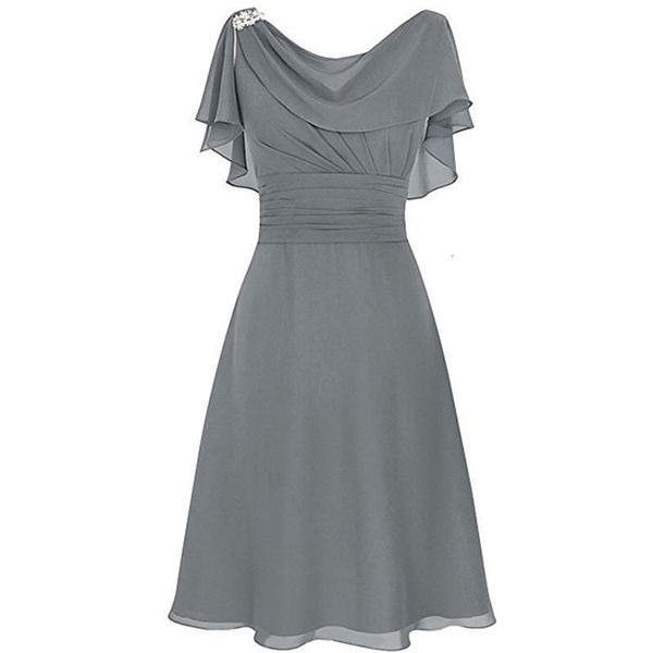 women summer chiffon dresses woman party night casual loose elegent ruffle o-neck solid summer beach dress sukienka #b, Black;gray
women summer chiffon dresses woman party night casual loose elegent ruffle o-neck solid summer beach dress sukienka #b, Black;gray