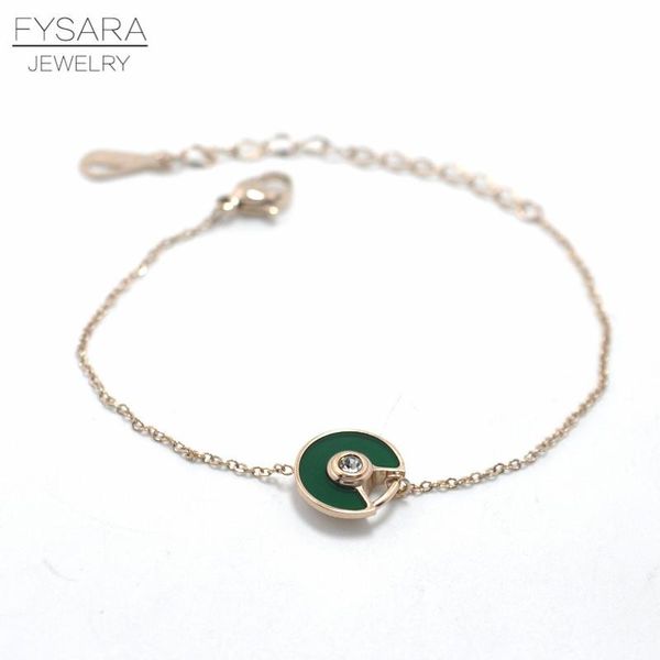 fysara stainles steel black/white shell circle saucer charm bracelet cz crystal luxury trendy chain link bracelets for women
fysara stainles steel black/white shell circle saucer charm bracelet cz crystal luxury trendy chain link bracelets for women