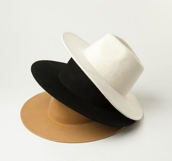 new fashion women white wide brim pure wool fedora hat classical panama hat wedding party02, Blue;gray
new fashion women white wide brim pure wool fedora hat classical panama hat wedding party02, Blue;gray