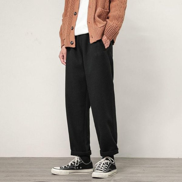 neploha man casual woolen trousers 2020 winter new women's casual oversize warm pants harajuku straight streetwear pants1, Black
neploha man casual woolen trousers 2020 winter new women's casual oversize warm pants harajuku straight streetwear pants1, Black