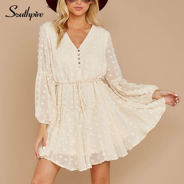 southpire vintage dot chiffon long sleeve mini dress women v neck elegant party vestidos autumn winter chic a line dress 201125, Black;gray
southpire vintage dot chiffon long sleeve mini dress women v neck elegant party vestidos autumn winter chic a line dress 201125, Black;gray