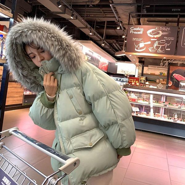 women's short cotton added2021 winter new cotton jacket added bread coat thick chaqueta parker key suit parka coat1, Black
women's short cotton added2021 winter new cotton jacket added bread coat thick chaqueta parker key suit parka coat1, Black