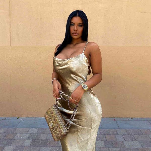spaghetti strap backless summer dress women satin lace up ruffle maxi dresses elegant bodycon prom party robe, Black;gray
spaghetti strap backless summer dress women satin lace up ruffle maxi dresses elegant bodycon prom party robe, Black;gray