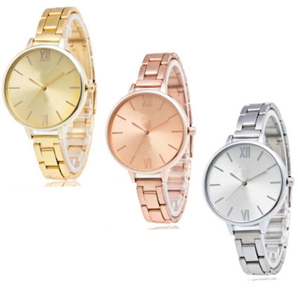 2020 watch alloy quartz wrist watch luxury wristwatchs stainless steel wrist watchs large dial steel band watchs gold rose red silver tri-c, Slivery;brown
2020 watch alloy quartz wrist watch luxury wristwatchs stainless steel wrist watchs large dial steel band watchs gold rose red silver tri-c, Slivery;brown