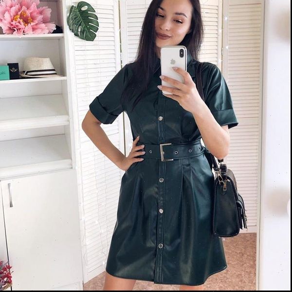 women vintage sashes front button a line dress short sleeve turn down collar solid elegant casual dress 2021 early spring dress, Black;gray
women vintage sashes front button a line dress short sleeve turn down collar solid elegant casual dress 2021 early spring dress, Black;gray